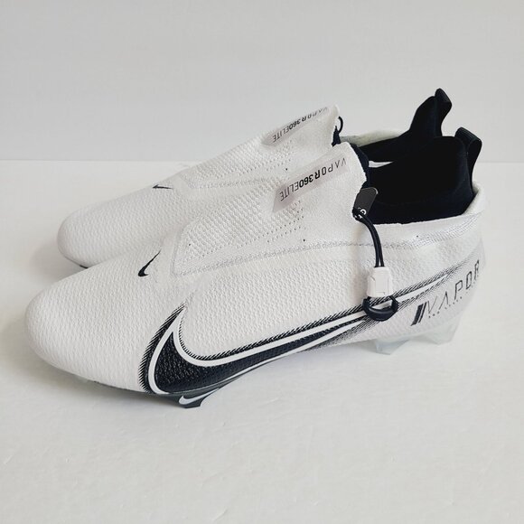 NEW Nike Vapor Edge Elite 360 Flyknit Football Cleats CV6317-100 Size 12.5 Wide